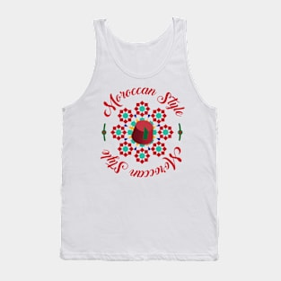 Gift For Friend Moroccan Style Tank Top